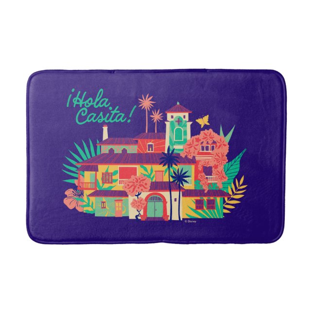 Encanto | Casa de Los Madrigal - Hola Casita Bath Mat (Front)