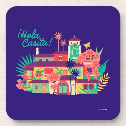 Encanto  Casa de Los Madrigal _ Hola Casita Beverage Coaster