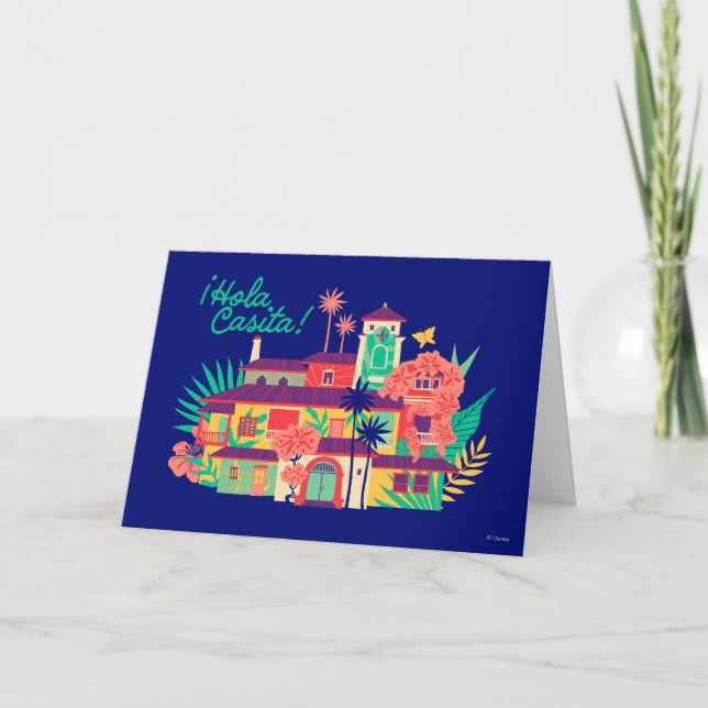 Encanto | Casa de Los Madrigal - Hola Casita Card (Front)