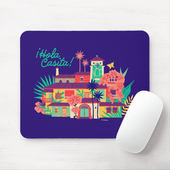 Encanto | Casa de Los Madrigal - Hola Casita Mouse Pad (With Mouse)