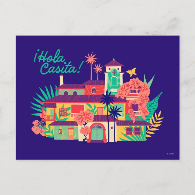 Encanto | Casa de Los Madrigal - Hola Casita Postcard (Front)