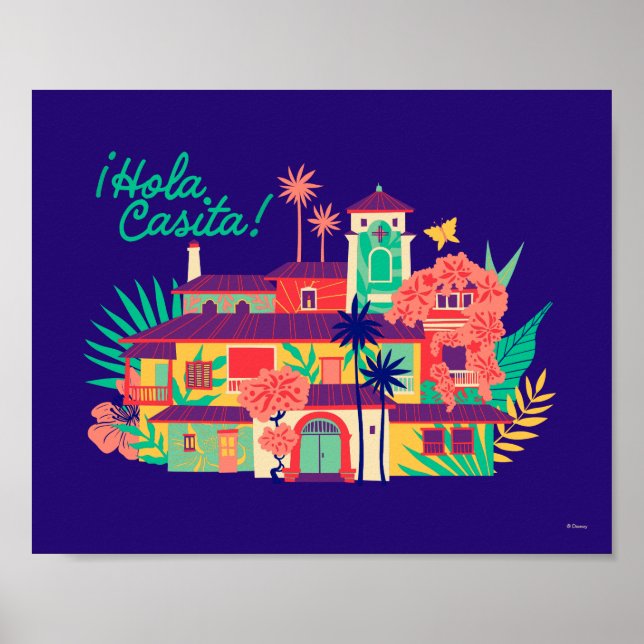 Encanto | Casa de Los Madrigal - Hola Casita Poster (Front)