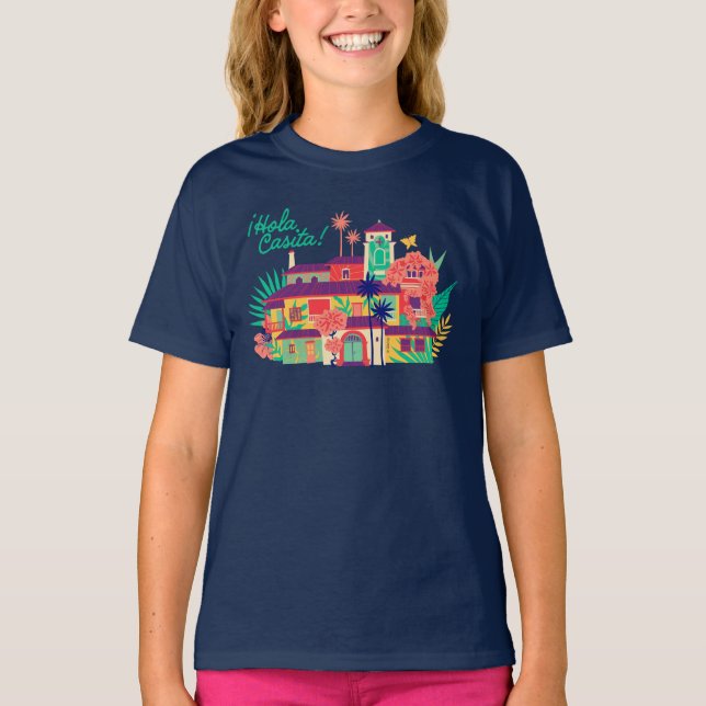 Encanto | Casa de Los Madrigal - Hola Casita T-Shirt (Front)