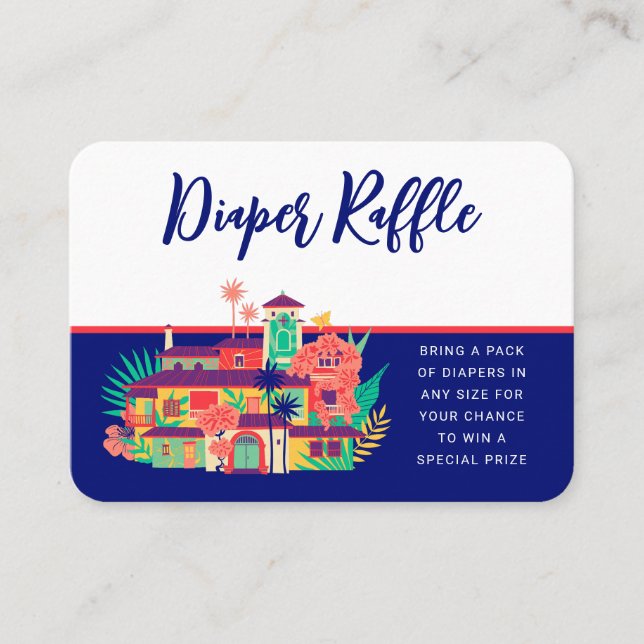 Encanto Casa Madrigal Baby Shower Place Card (Front)