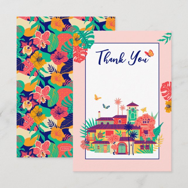 Encanto Casa Madrigal Baby Shower Thank You Invitation (Front/Back)
