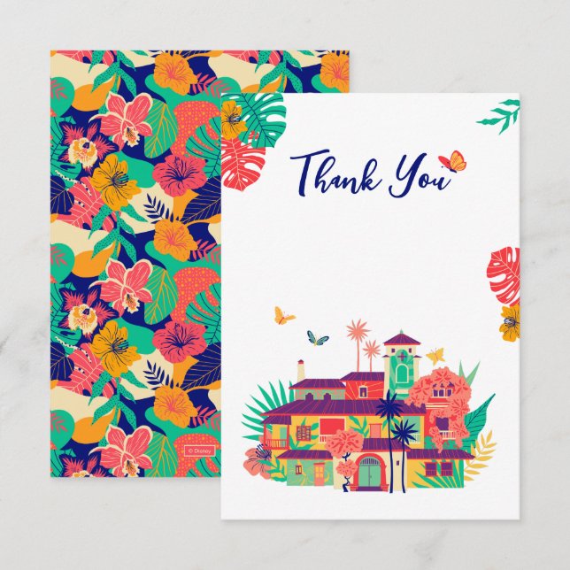 Encanto Casa Madrigal Baby Shower Thank You Invitation (Front/Back)
