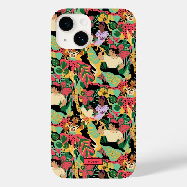 Encanto Colorful Floral Pattern Case-Mate iPhone Case (Back)