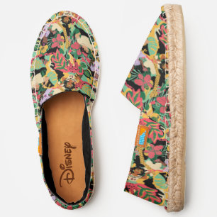 Encanto Colorful Floral Pattern Espadrilles