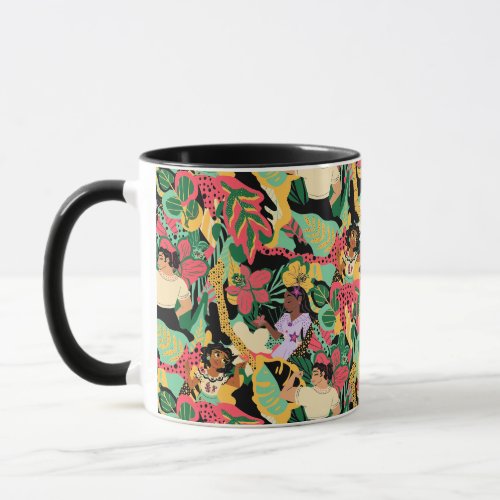 Encanto Colorful Floral Pattern Mug