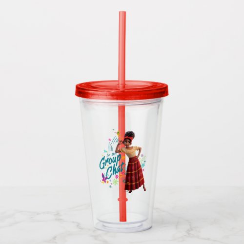 Encanto  Dolores _ In The Group Chat Acrylic Tumbler