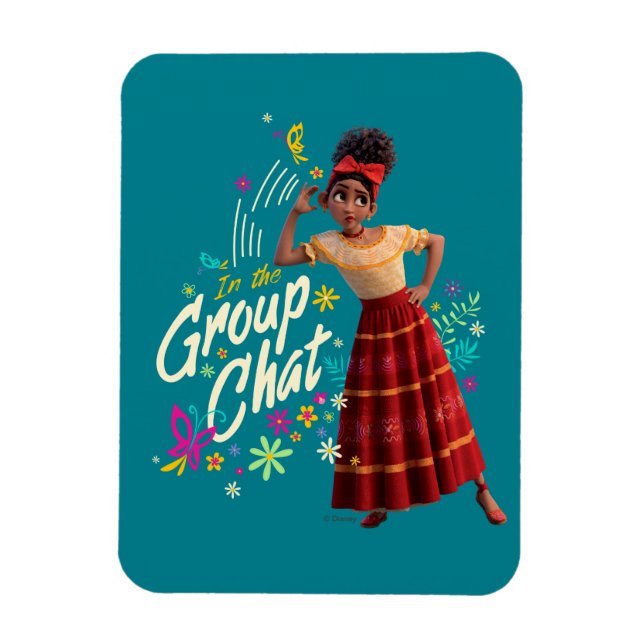 Encanto | Dolores - In The Group Chat Magnet (Vertical)
