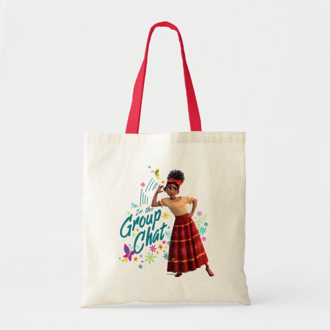 Encanto | Dolores - In The Group Chat Tote Bag (Front)