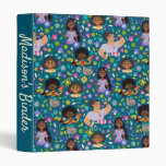 Encanto | Floral Character Pattern 3 Ring Binder
