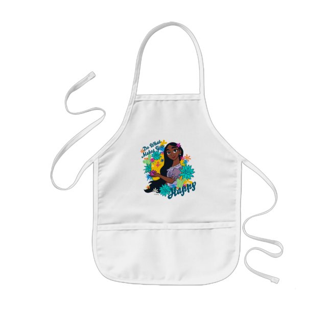 Encanto | Isabela - Do What Makes You Happy Kids' Apron (Front)