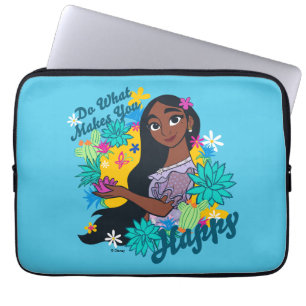 Encanto Isabela - Do What Makes You Happy Laptop Sleeve