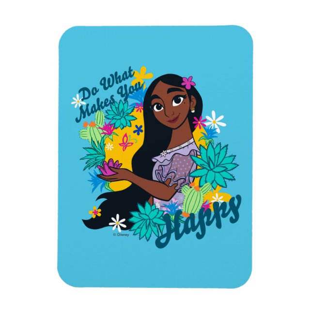Encanto | Isabela - Do What Makes You Happy Magnet (Vertical)