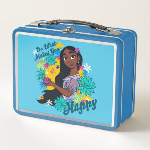 Encanto Isabela - Do What Makes You Happy Metal Lunch Box