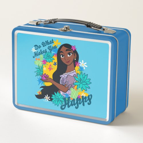 Encanto  Isabela _ Do What Makes You Happy Metal Lunch Box