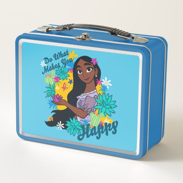 Encanto | Isabela - Do What Makes You Happy Metal Lunch Box (Front)