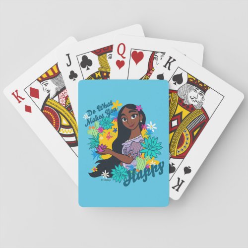 Encanto  Isabela _ Do What Makes You Happy Playing Cards