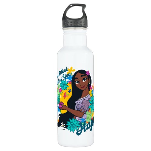 Encanto  Isabela _ Do What Makes You Happy Stainless Steel Water Bottle