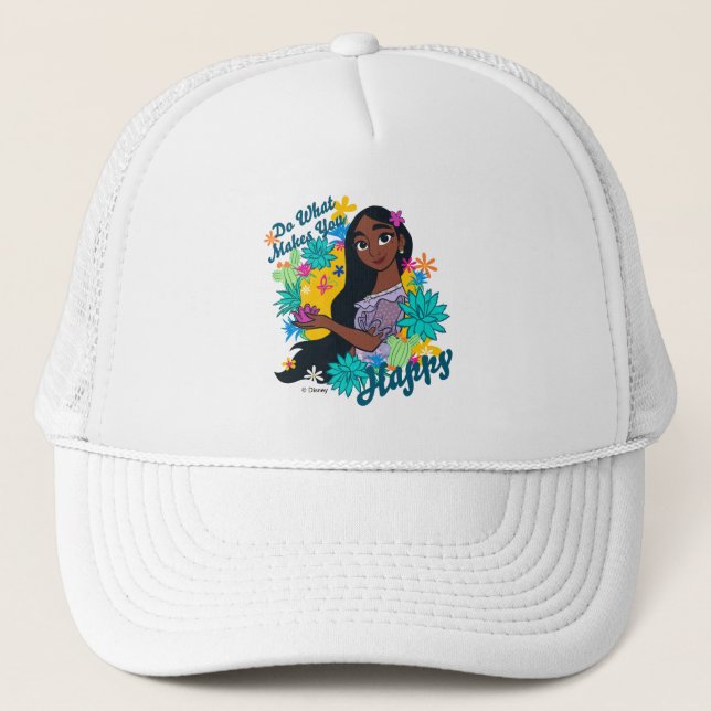 Encanto | Isabela - Do What Makes You Happy Trucker Hat (Front)