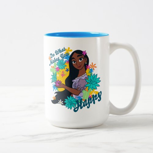 Encanto  Isabela _ Do What Makes You Happy Two_Tone Coffee Mug