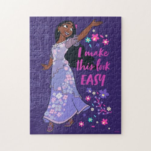 Encanto  Isabela _ I Make This Look Easy Jigsaw Puzzle