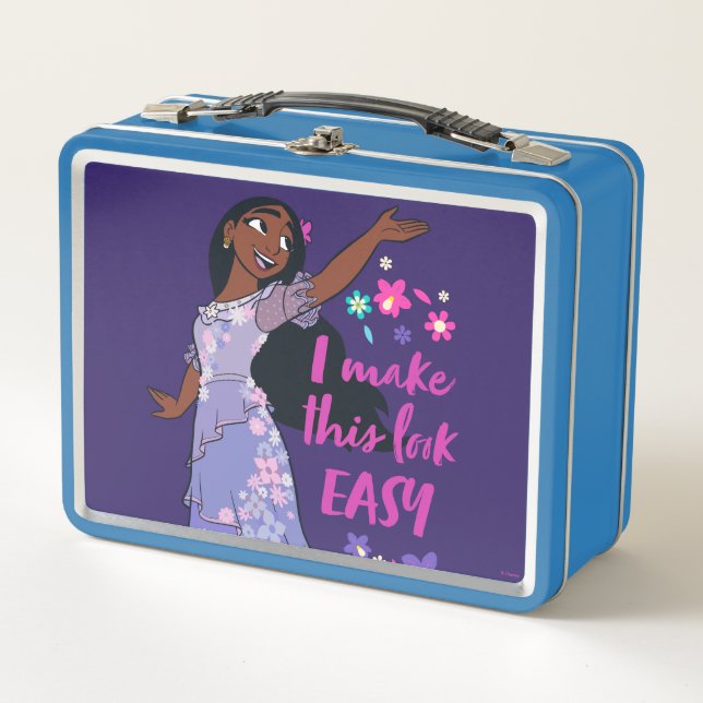 Encanto | Isabela - I Make This Look Easy Metal Lunch Box (Front)