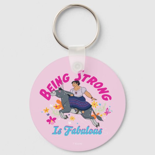 Encanto  Luisa _ Being Strong Is Fabulous Keychain