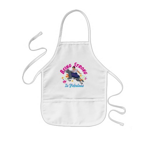 Encanto  Luisa _ Being Strong Is Fabulous Kids Apron