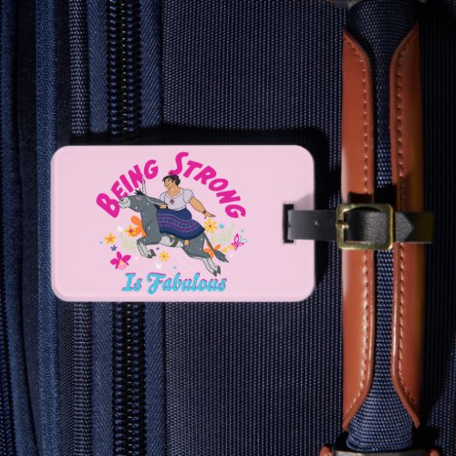 Encanto  Luisa _ Being Strong Is Fabulous Luggage Tag