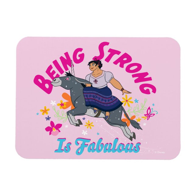 Encanto | Luisa - Being Strong Is Fabulous Magnet (Horizontal)