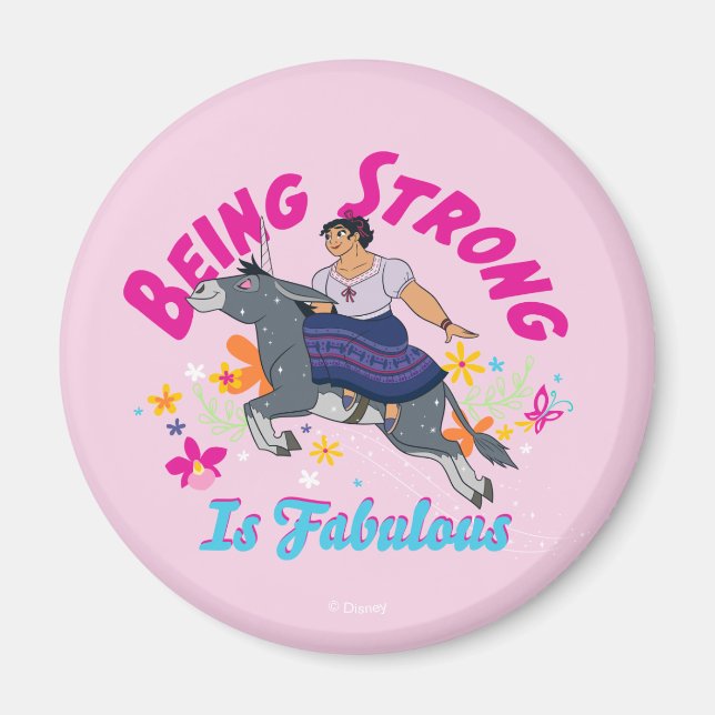Encanto | Luisa - Being Strong Is Fabulous Magnet (Front)