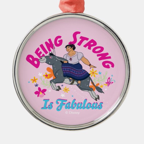 Encanto  Luisa _ Being Strong Is Fabulous Metal Ornament