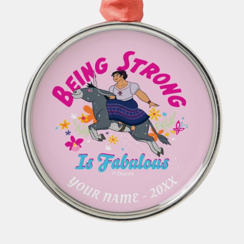 Encanto  Luisa _ Being Strong Is Fabulous Metal Ornament
