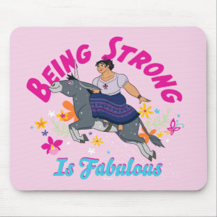 Encanto Luisa - Being Strong Is Fabulous Mouse Pad