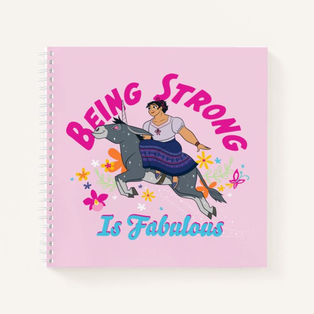 Encanto | Luisa - Being Strong Is Fabulous Notebook (Front)
