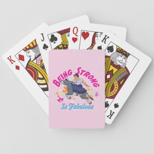 Encanto  Luisa _ Being Strong Is Fabulous Poker Cards