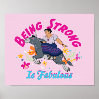 Encanto | Luisa - Being Strong Is Fabulous Poster