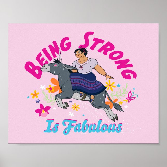 Encanto | Luisa - Being Strong Is Fabulous Poster (Front)