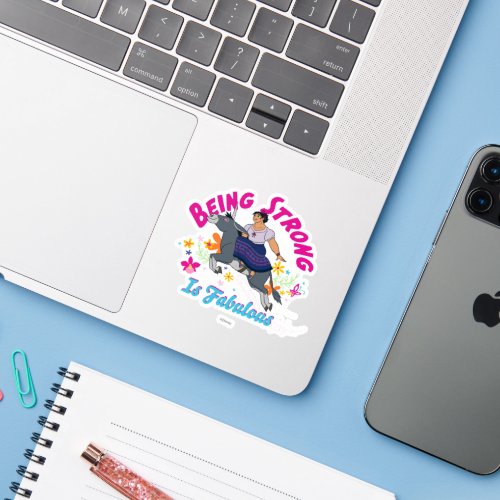 Encanto  Luisa _ Being Strong Is Fabulous Sticker