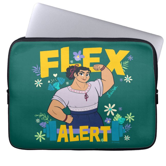 Encanto | Luisa - Flex Alert Laptop Sleeve (Front)
