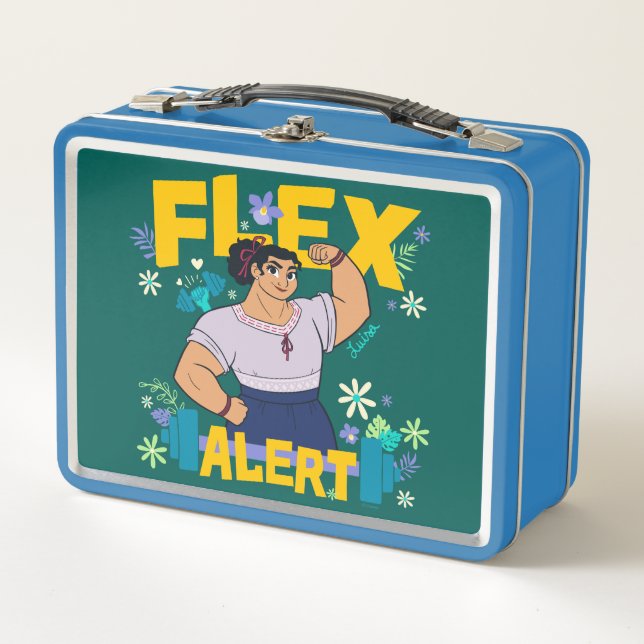 Encanto | Luisa - Flex Alert Metal Lunch Box (Front)