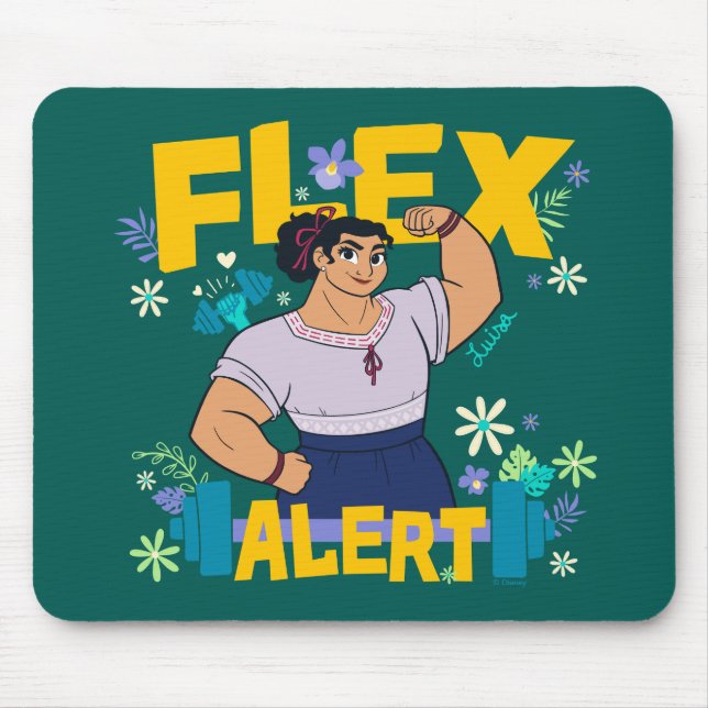 Encanto | Luisa - Flex Alert Mouse Pad (Front)