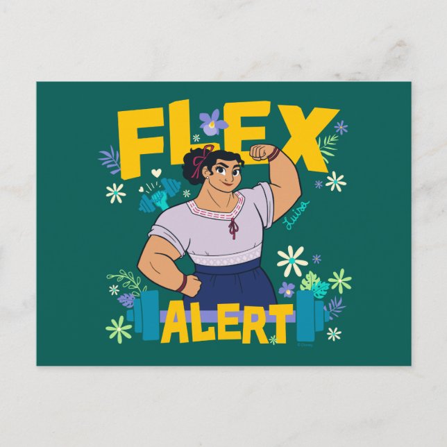 Encanto | Luisa - Flex Alert Postcard (Front)