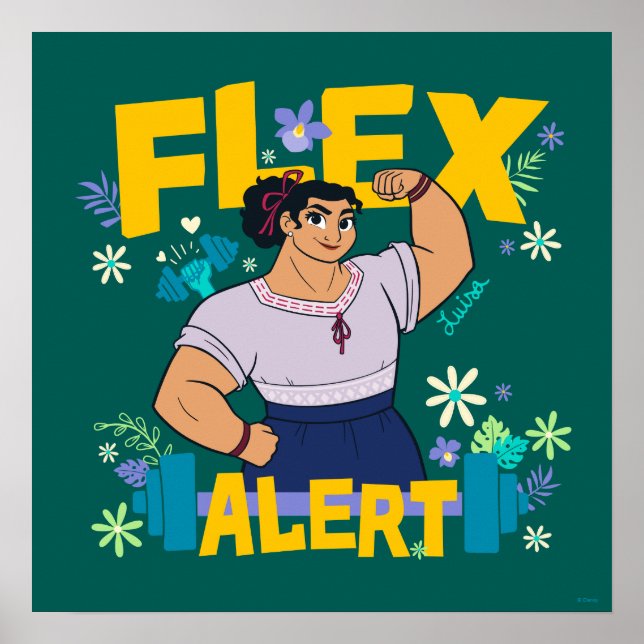 Encanto | Luisa - Flex Alert Poster (Front)