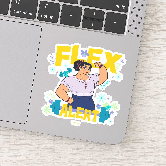 Encanto | Luisa - Flex Alert Sticker (Detail)