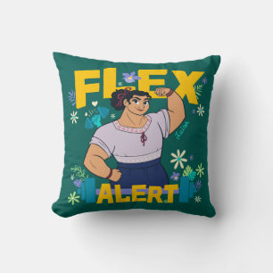 Encanto   Luisa - Flex Alert Throw Pillow