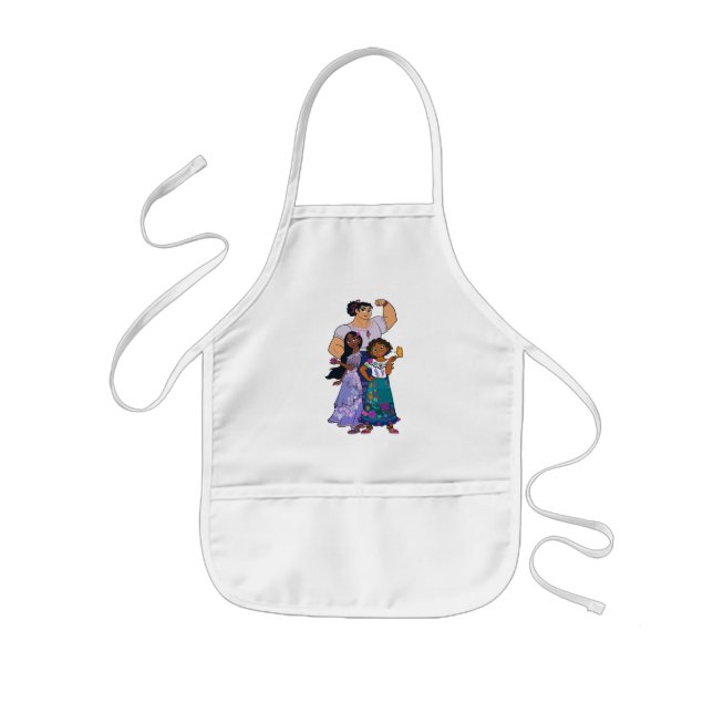 Encanto | Luisa, Isabela, & Mirabel Kids' Apron (Front)